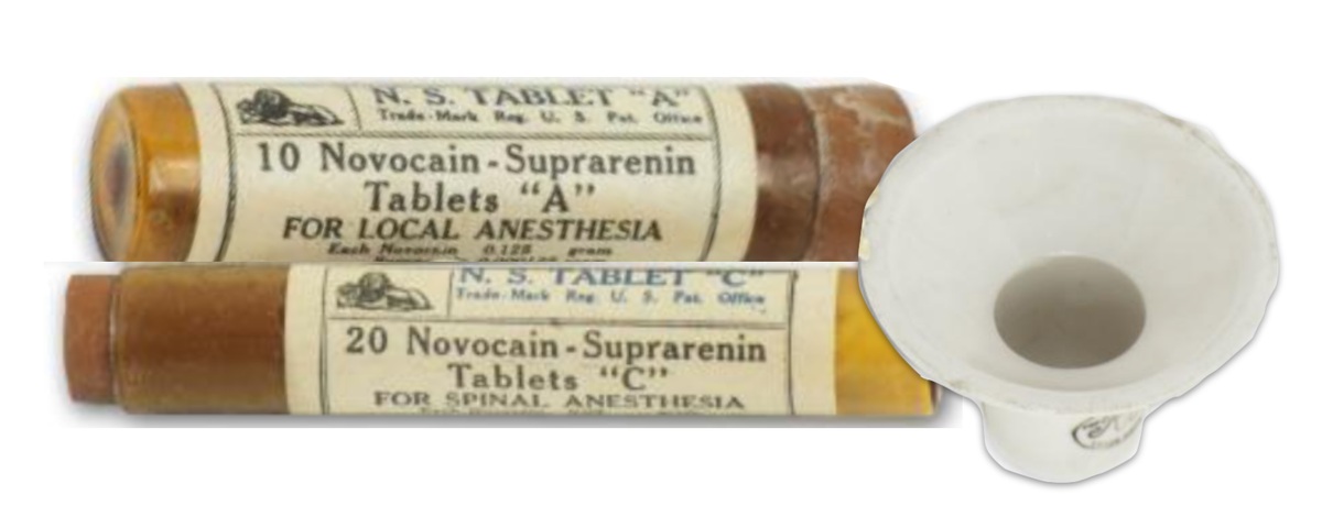 Local anesthetic with epinephrin is introduced